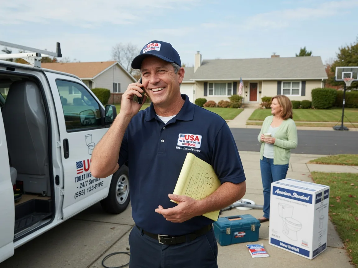 Toilet Installation Unionville, IN FAQs